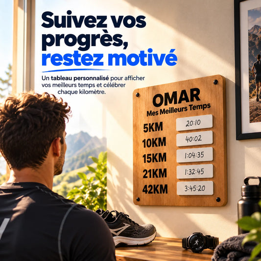 Tableau Records de Course Personnalisé