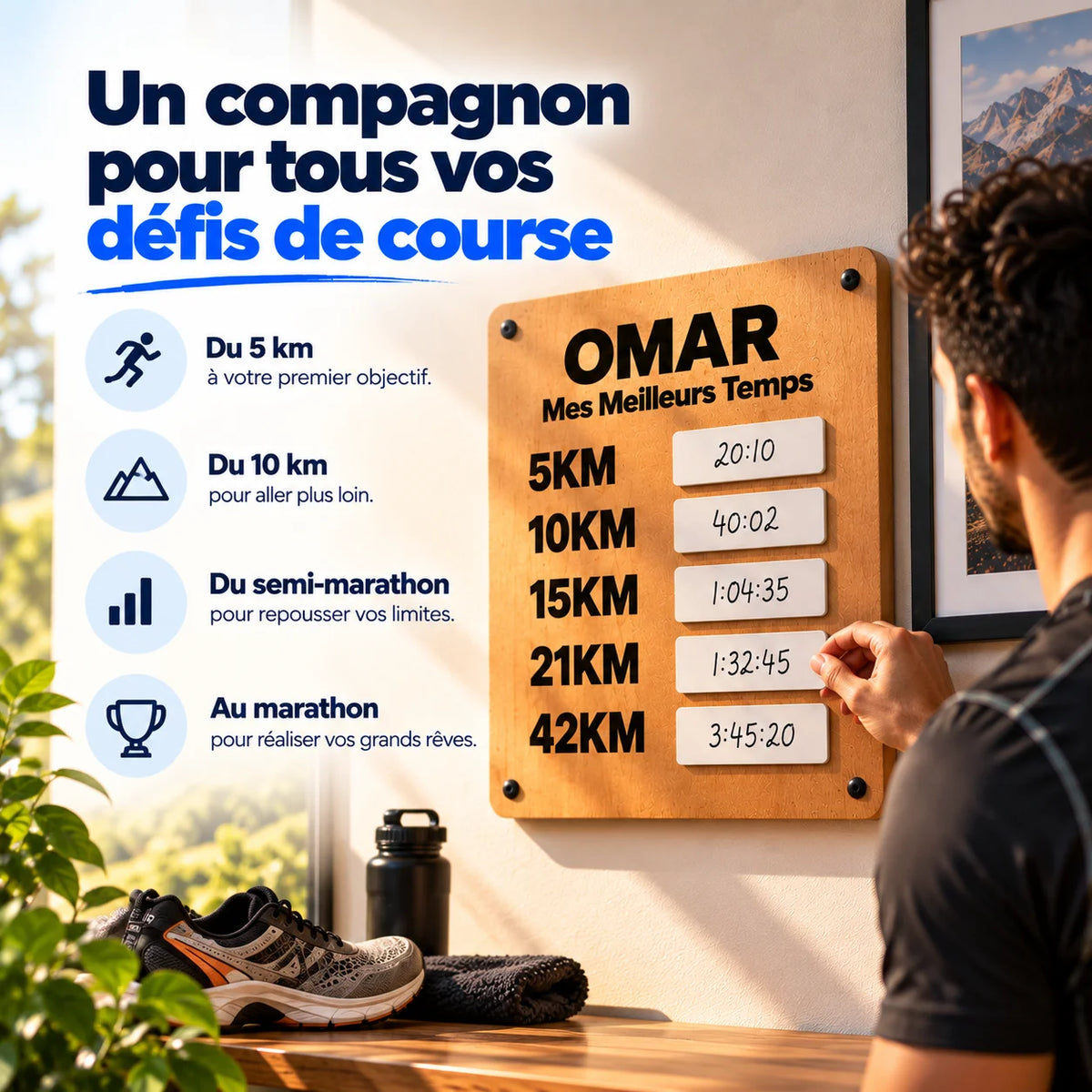 Tableau Records de Course Personnalisé